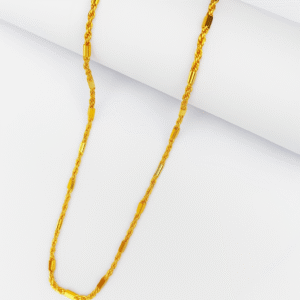 Gold Plated Rope Chain | Anti-Tarnish Brass | 24 inch  Lightweight chain for men/women | .by Azshopway